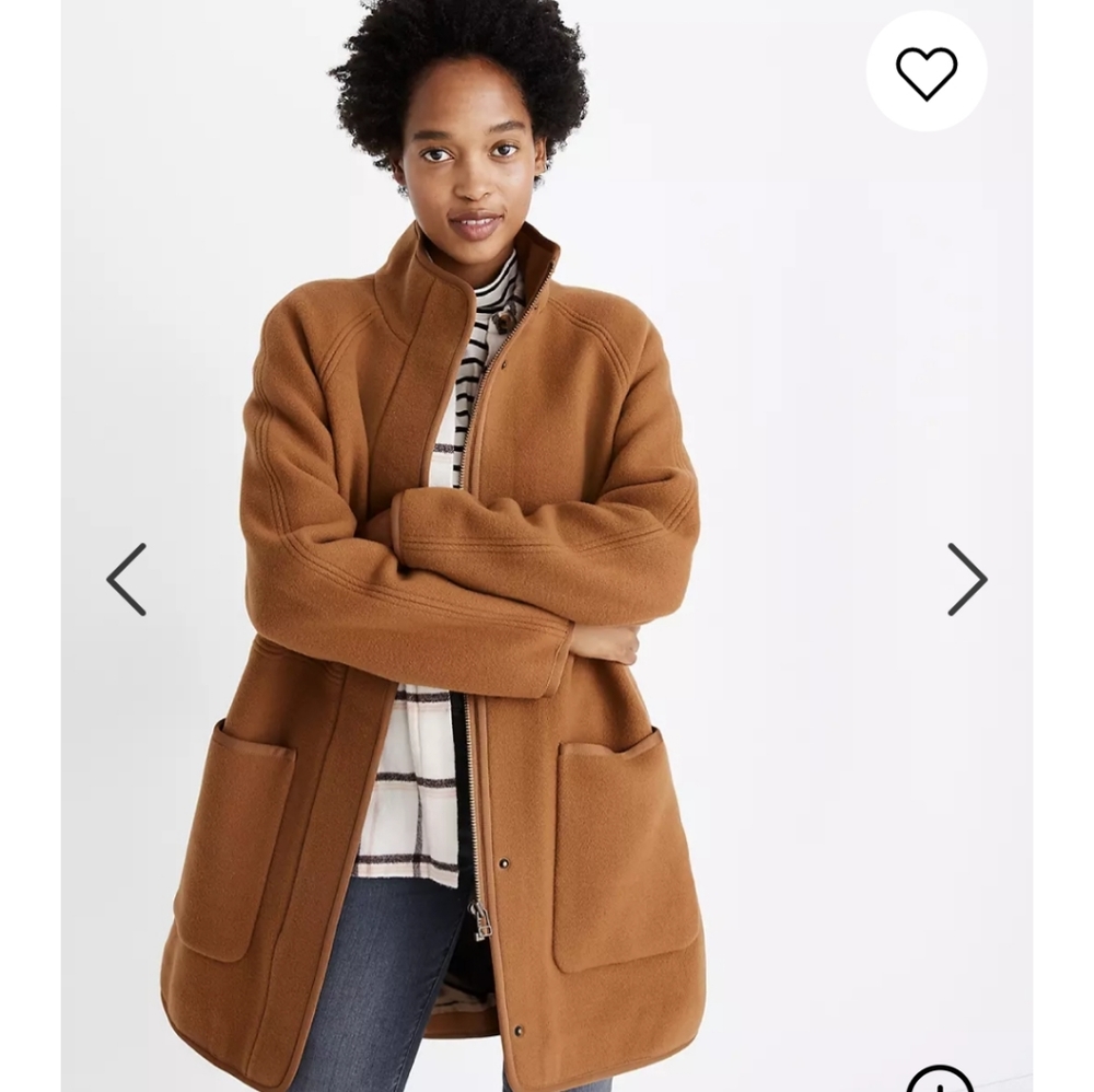 NWT Madewell Estate Cocoon Coat